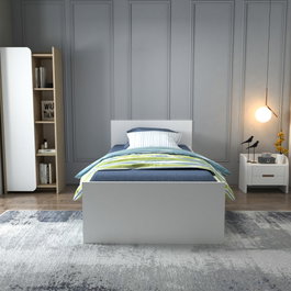 Hanah Home Somier Sofia Individual Blanco